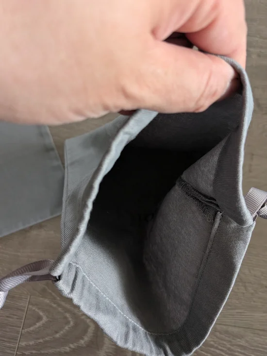 Dior Gray Drawstring Pouch Set - Picture 11 of 11